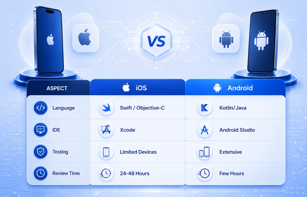 iOS vs Android Development: The Technical Reality