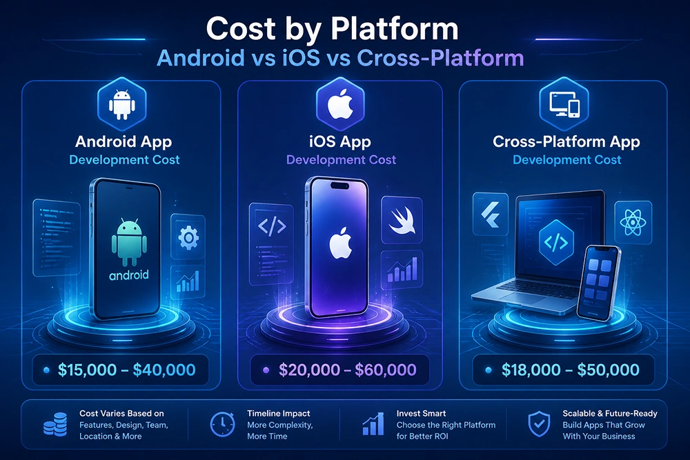 iOS vs Android vs Cross-Platform App Development Cost