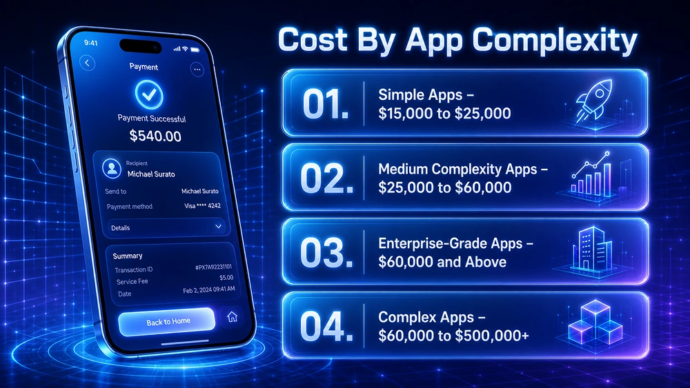 Mobile App Development Cost by App Type & Complexity