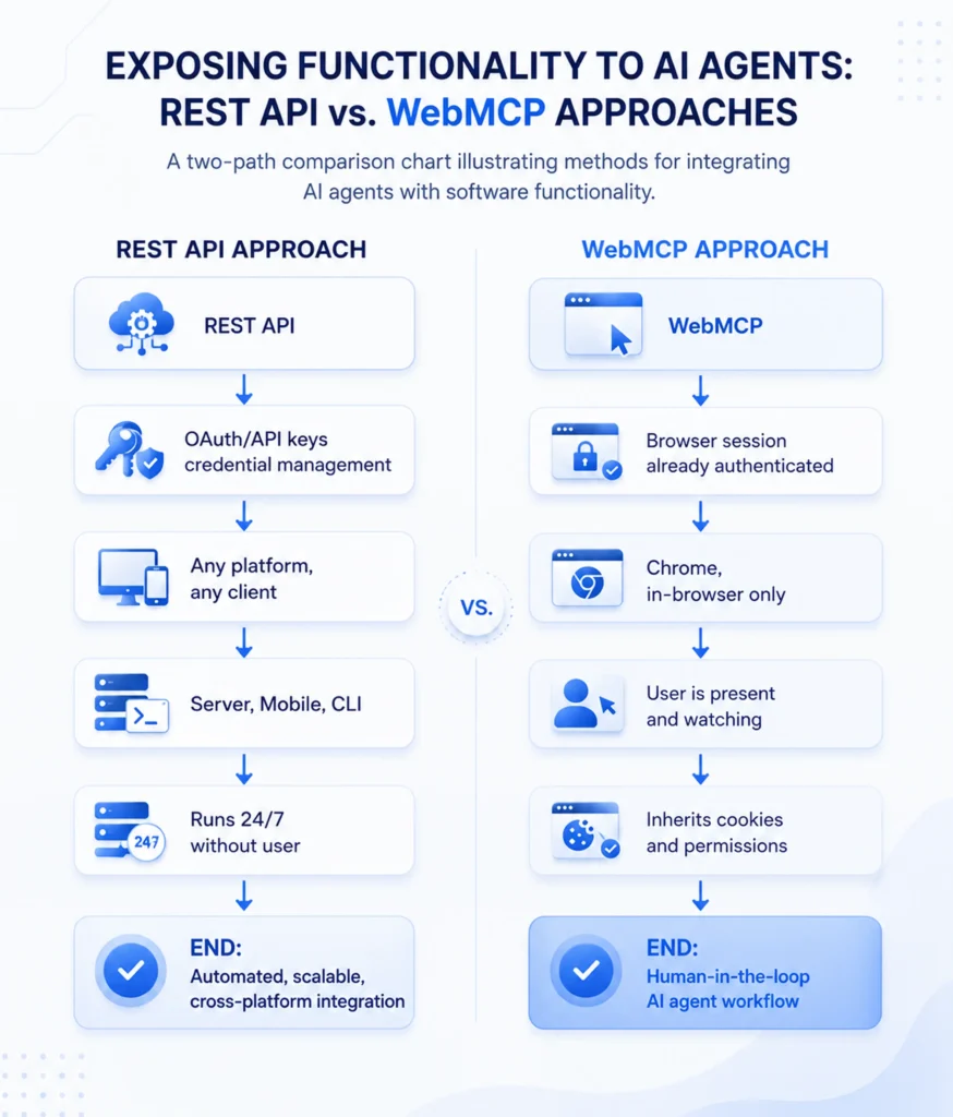 Expose Actions With WebMCP