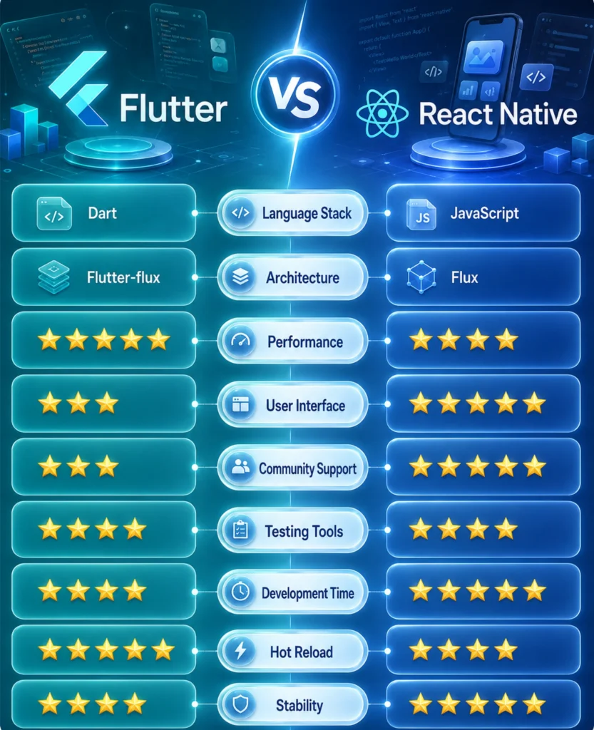 React Native vs Flutter: which wins for industry apps?