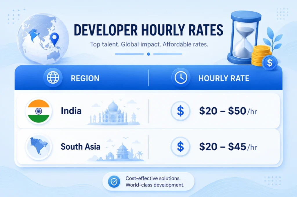South Asia & India React Native Rates