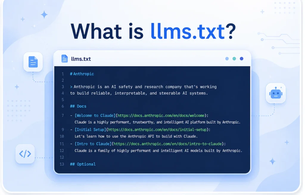 Create an llms.txt File