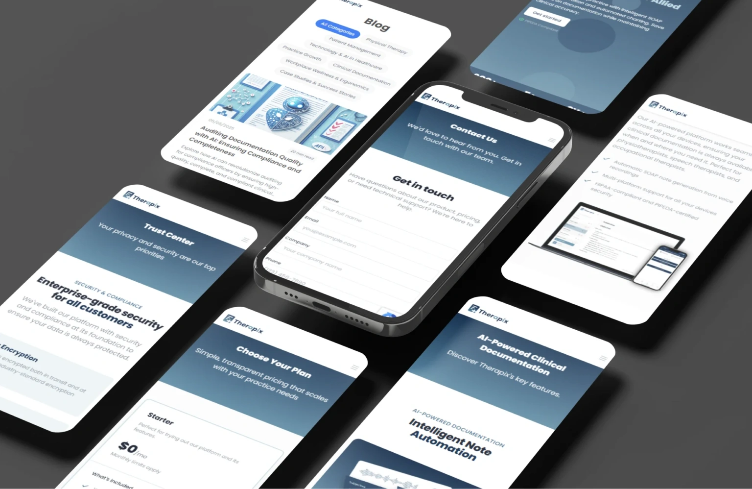 Therapix.AI design screen 4