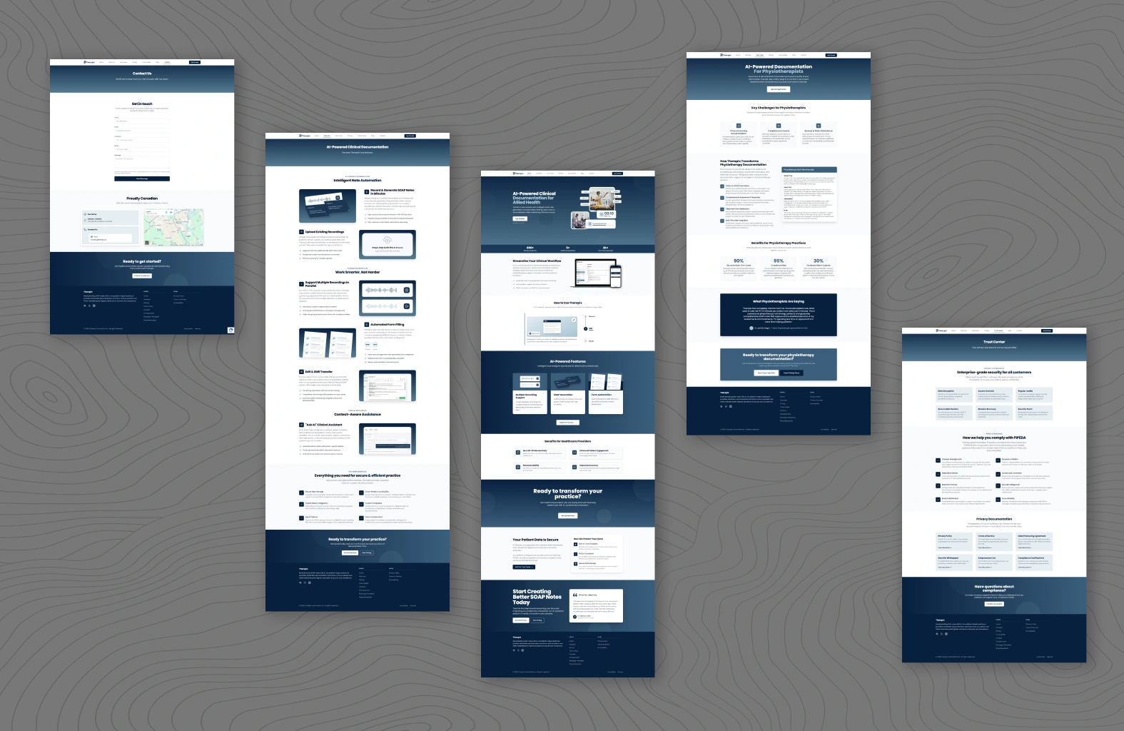 Therapix.AI design screen 3