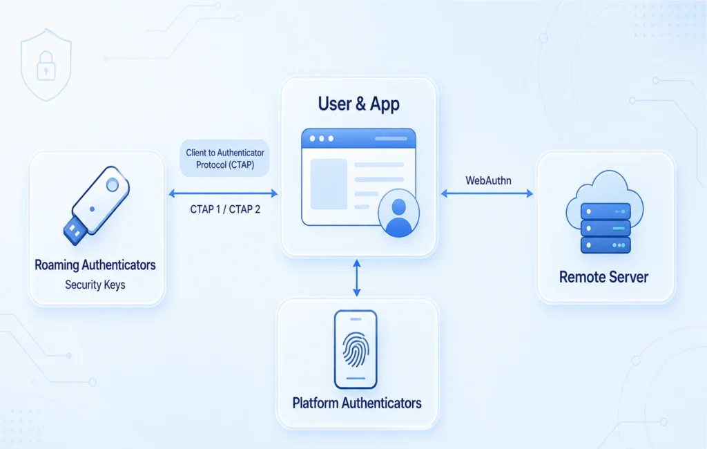 Fido2 passkey architecture