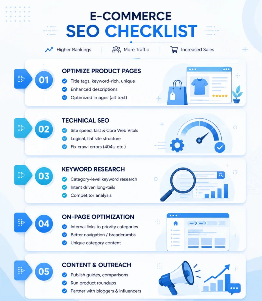 Quick eCommerce Speed Optimization Checklist.